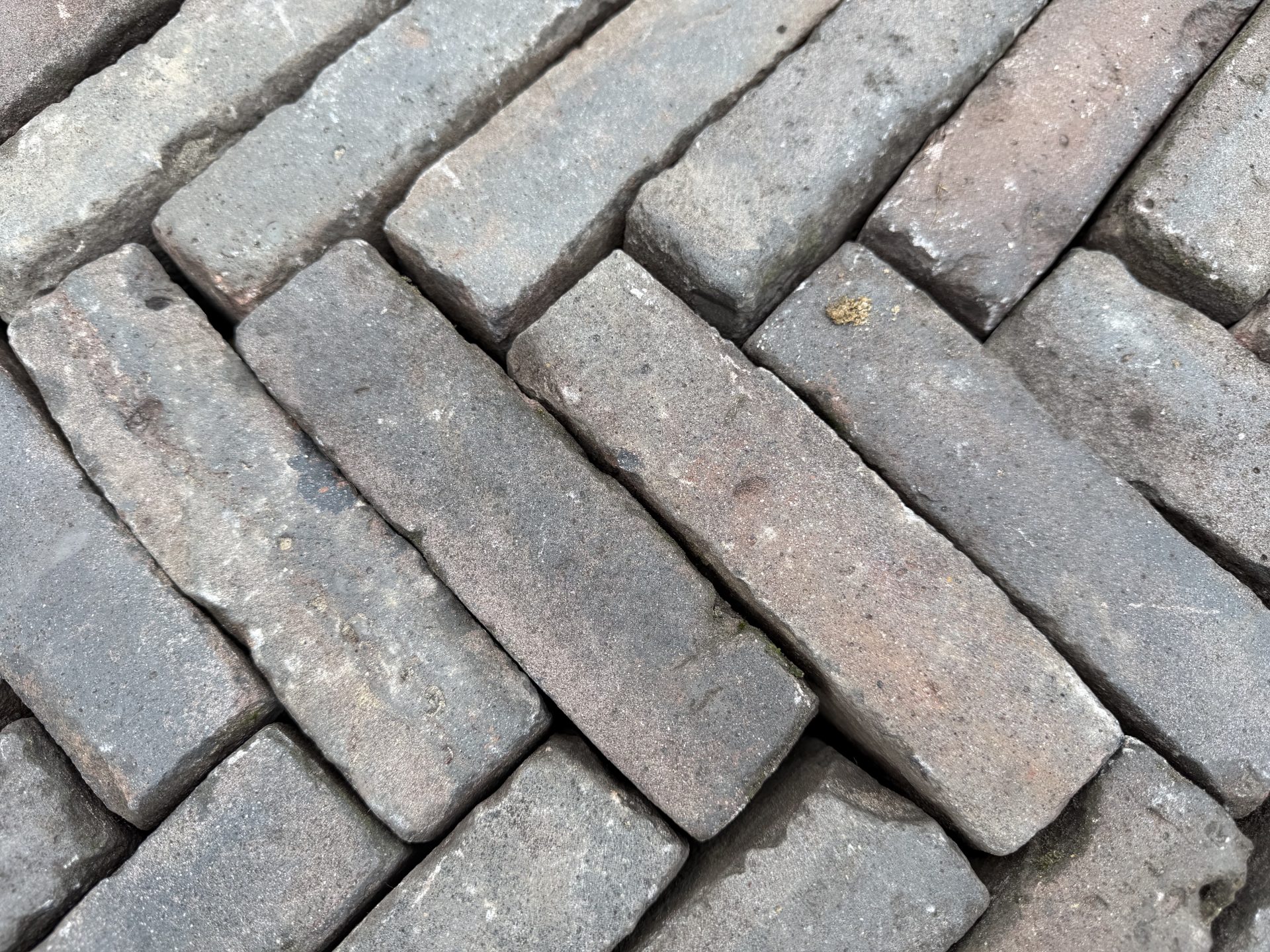 Oud gebakken rijnformaat rood/paars (RF01)