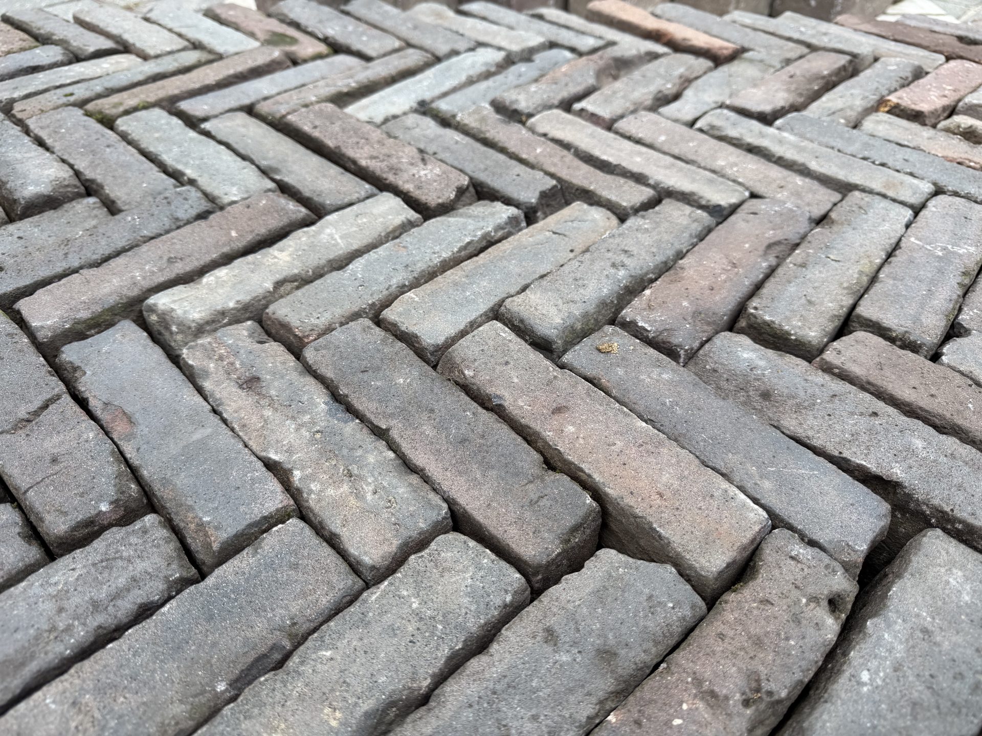 Oud gebakken rijnformaat rood/paars (RF01)