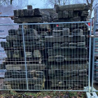 Basalt Natuursteen Banden (NB01)