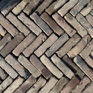 Oud gebakken waalformaat rood-paars (WF05)