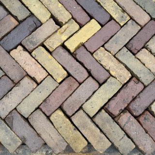 Oud gebakken dikformaat genuanceerd (DF018)