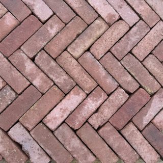 Oud gebakken dikformaat rood (DF012)
