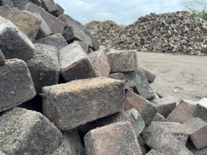 Oud gebakken keiformaat (KK026)