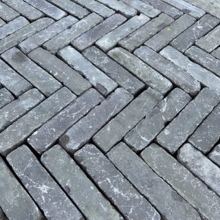 Oude gebakken Waalformaten antraciet (WF012)