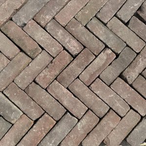 Oud gebakken dikformaten rood paars paars (DF024)