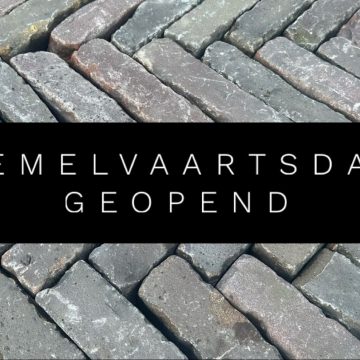 geopend met hemelvaartsdag