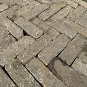 Oud gebakken dikformaat rood paars(DF026)