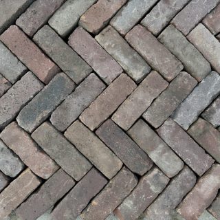 Oud gebakken dikformaat Roodpaars (DF025)