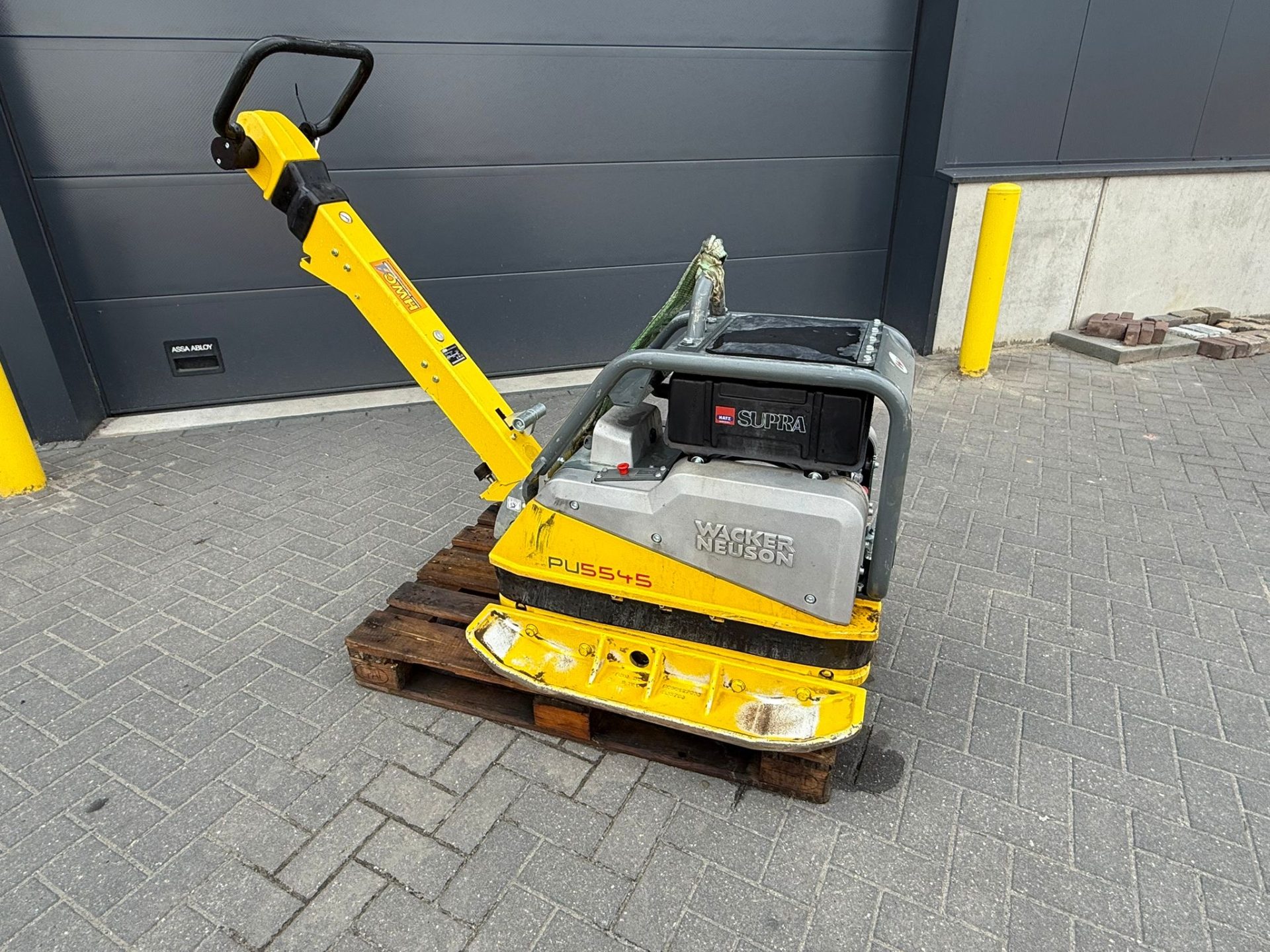 Wacker trilplaat 6055 gebruikt