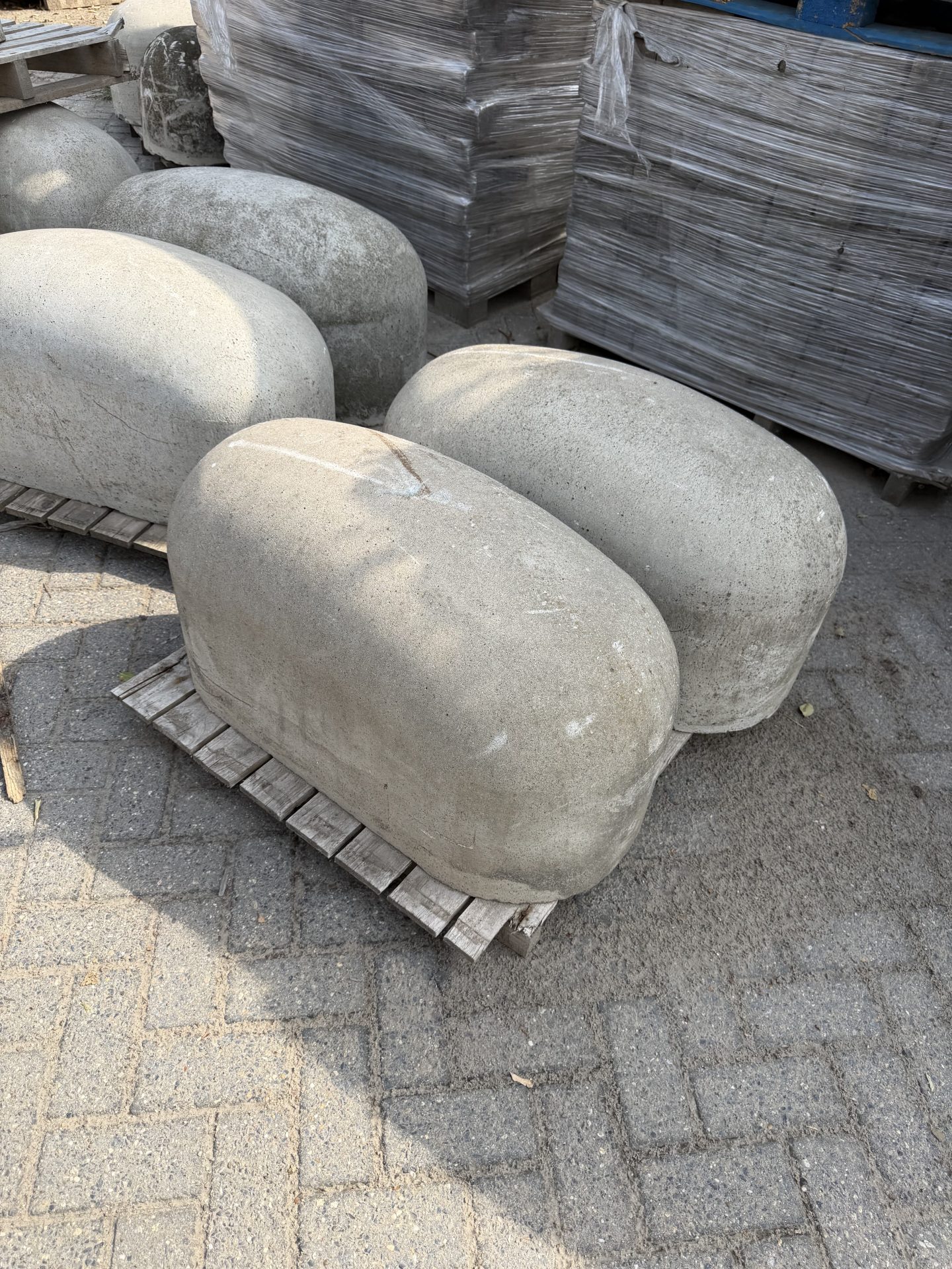 Gebruikte Jumboblokken beton (JBB)