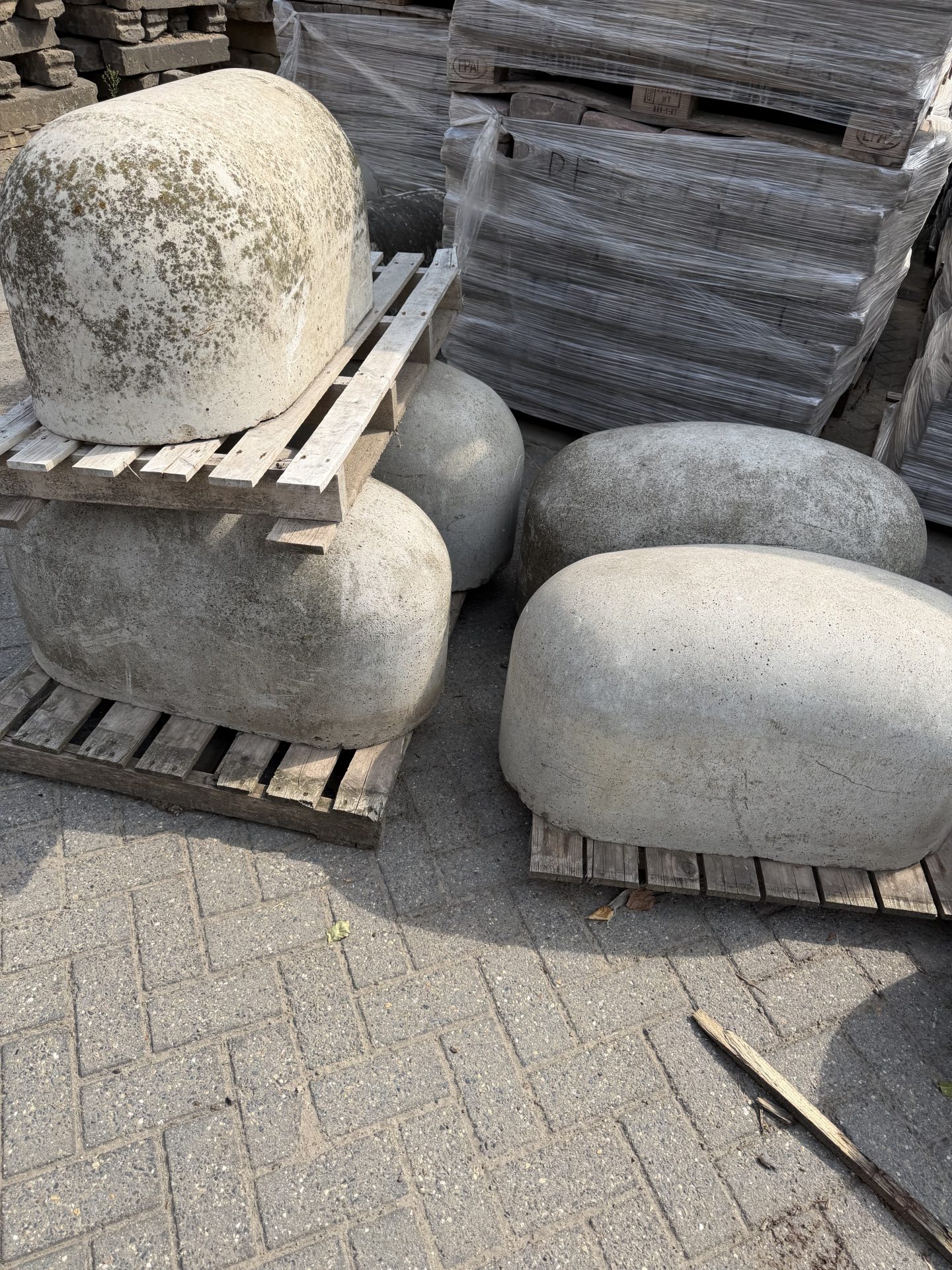 Gebruikte Jumboblokken beton (JBB)